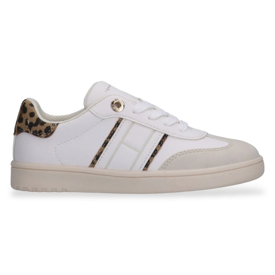Sneakers da ragazza look retrò e dettagli animalier Tommy Hilfiger | T3A9339741842A472